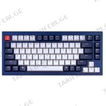 KEYCHRON Q1O3 GATERON PHANTOM BROWN RGB BLUE სადენიანი მექანიკური კლავიატურა