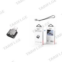 yesido GS18 CARD READERS Lightning to TF Card ბარათის წამკითხველი