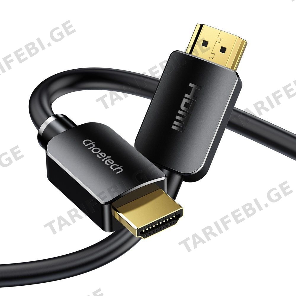 სადენები Choetech XHH-TP20 8K@60Hz HDMI to HDMI 2m PVC cable