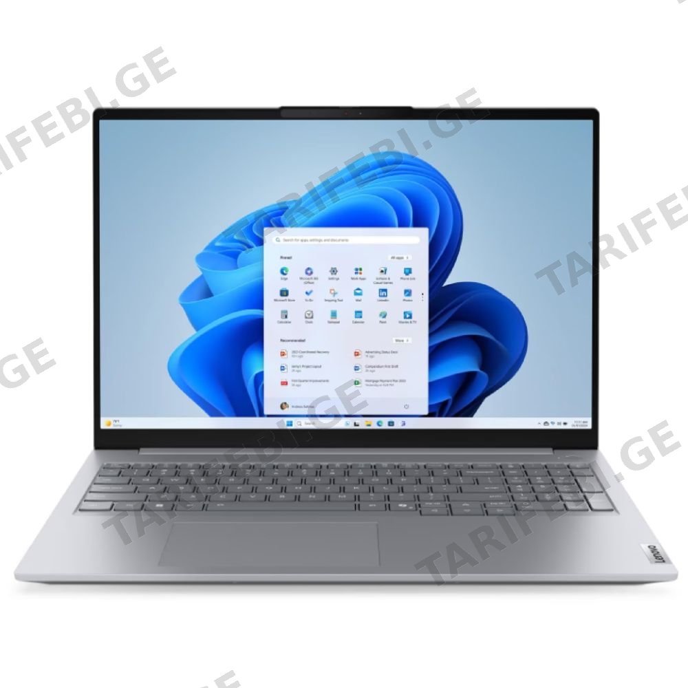 ნოუთბუქი Lenovo ThinkBook 16 21MW002CRK (R7 7735HS/16GB/512GB)