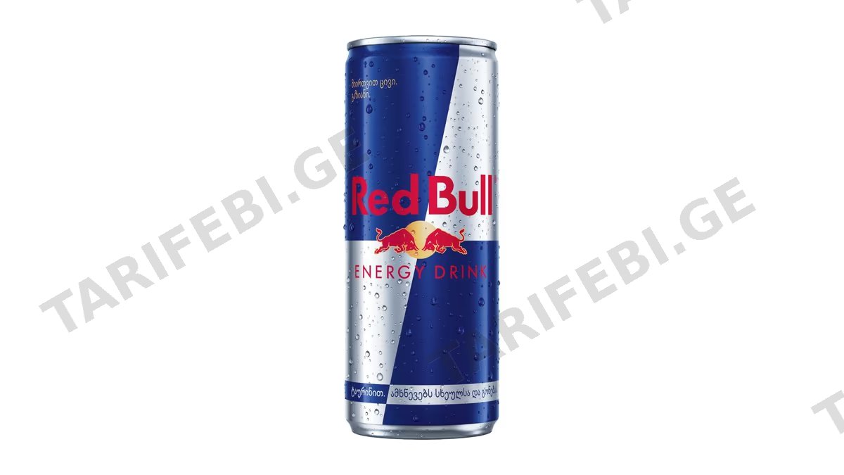 Red Bull ენერგეტიკული სასმელი, 250მლ