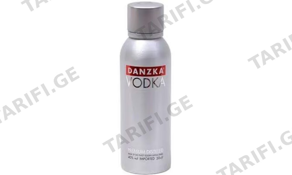 DANZKA - არაყი დანზკა 40% - 0.5.ლ (6ც/ყ)
