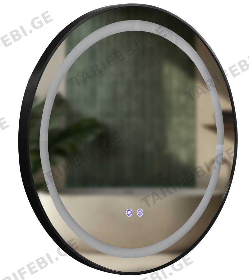 სარკე LED YH-3342G1 ზომა. 70*70 ფერი. BLACK MODUS
