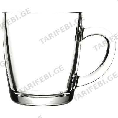 მინის ჩაის ჭიქა 4606065043738 (2 PCS)
