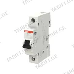 მოდულური ავტომატური ამომრთველი 240 V AC 6 A 6 kA 1 P ABB