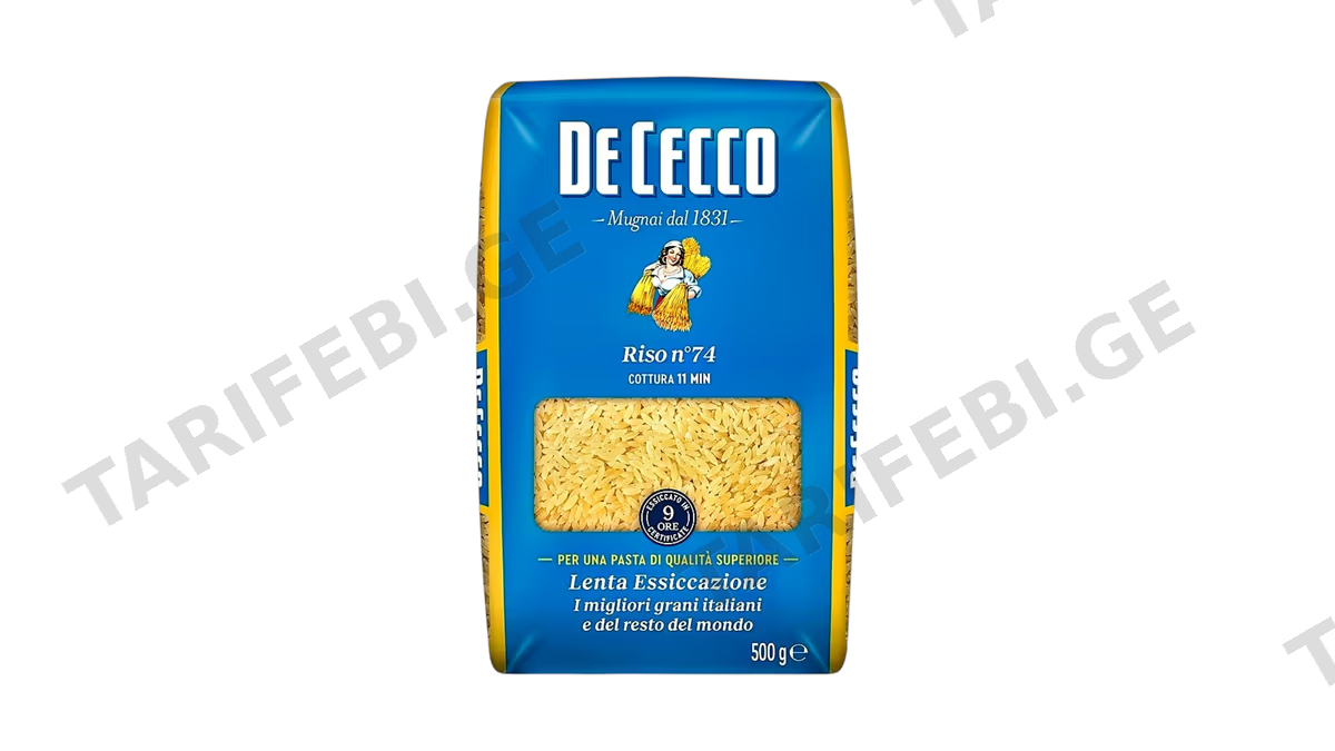 De Cecco-პასტა ორზო 500გრ