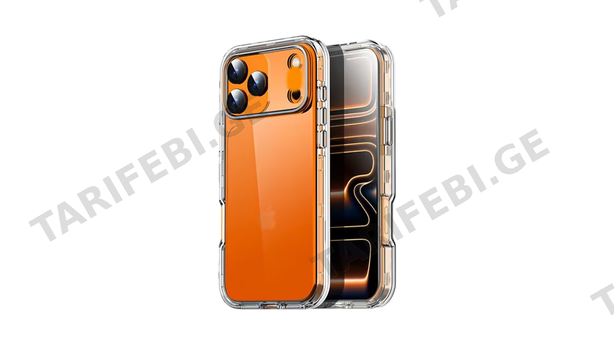 Bimba iPhone 17 PRO გამჭვირვალე ქეისი (6987)