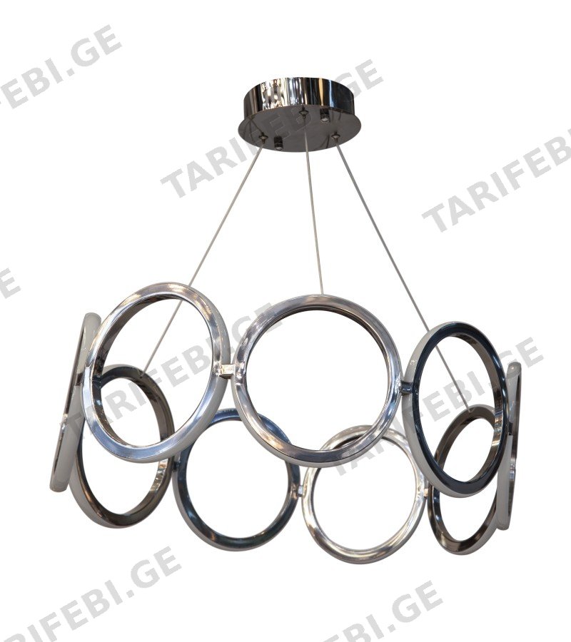ჭაღი LED GZMK-D230404-D600 ფერი. BLACK