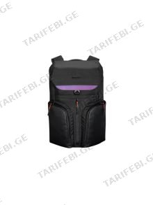 KINGSONS 15.6" Laptop Backpack Black - KS251074 ნოუთბუქის ჩანთა
