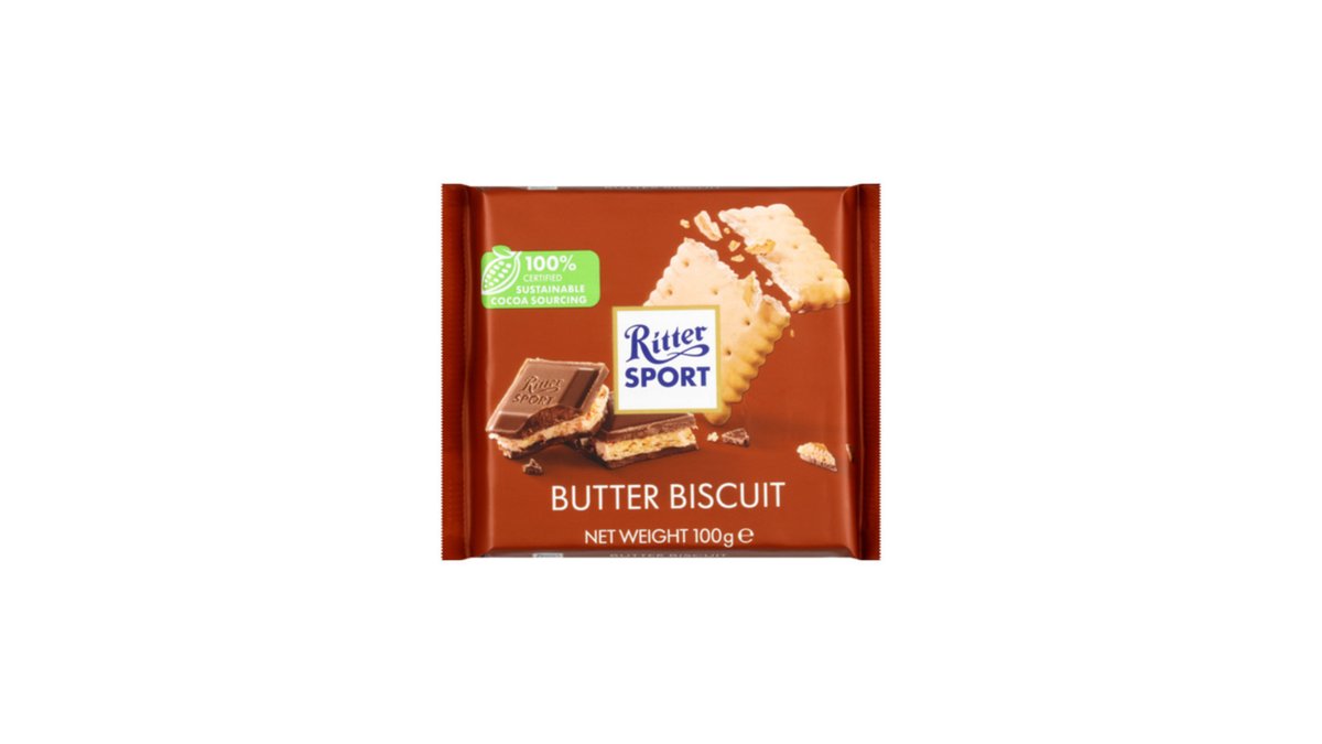 RITTER SPORT შოკოლადი ორცხობილით/4000417214003