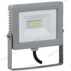 პროჟექტორი შუქდიოდური IEK LPDO701-20-K03 IP65 20W ნაცრისფერი
