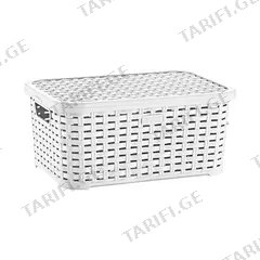 კალათა თავსახურით Irak Plastik HOME DESIGN SP-290 5 ლ