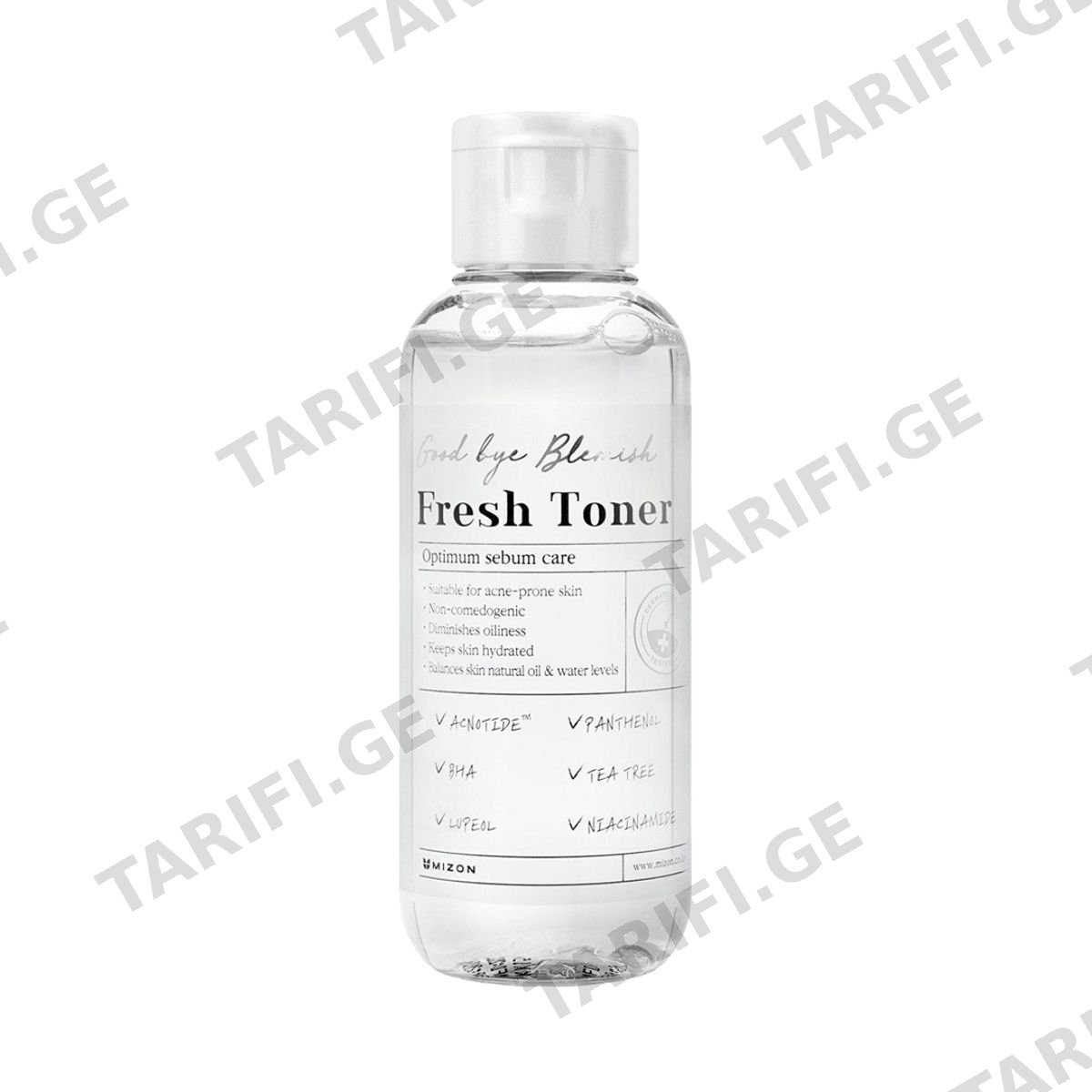 სახის ტონერი Good Bye Blemish 120მლ 3504 მიზონი - Mizon