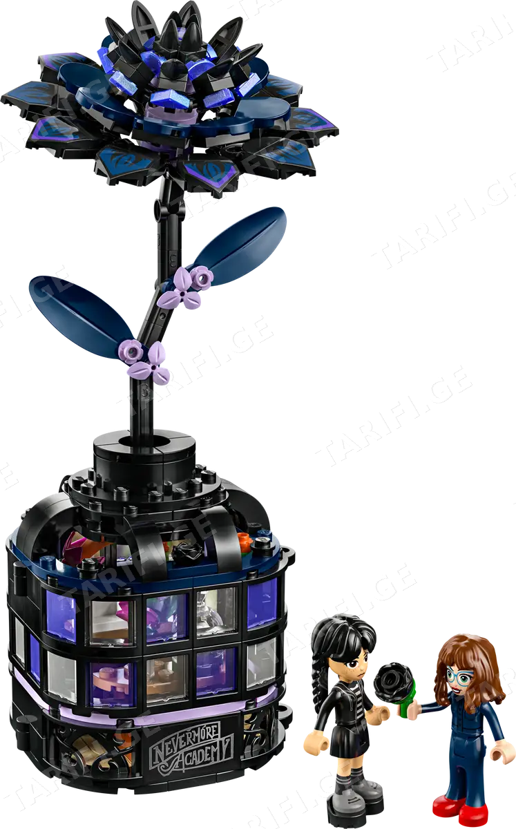 ლეგო Constructor Wednesday Black Dahlia Flower