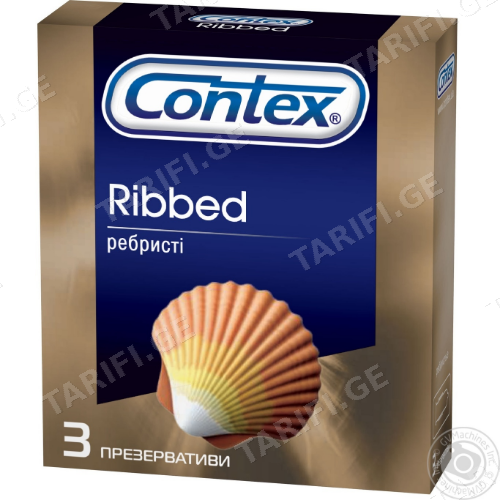 კონტექსი - პრეზერვატივი "Ribbed" #3