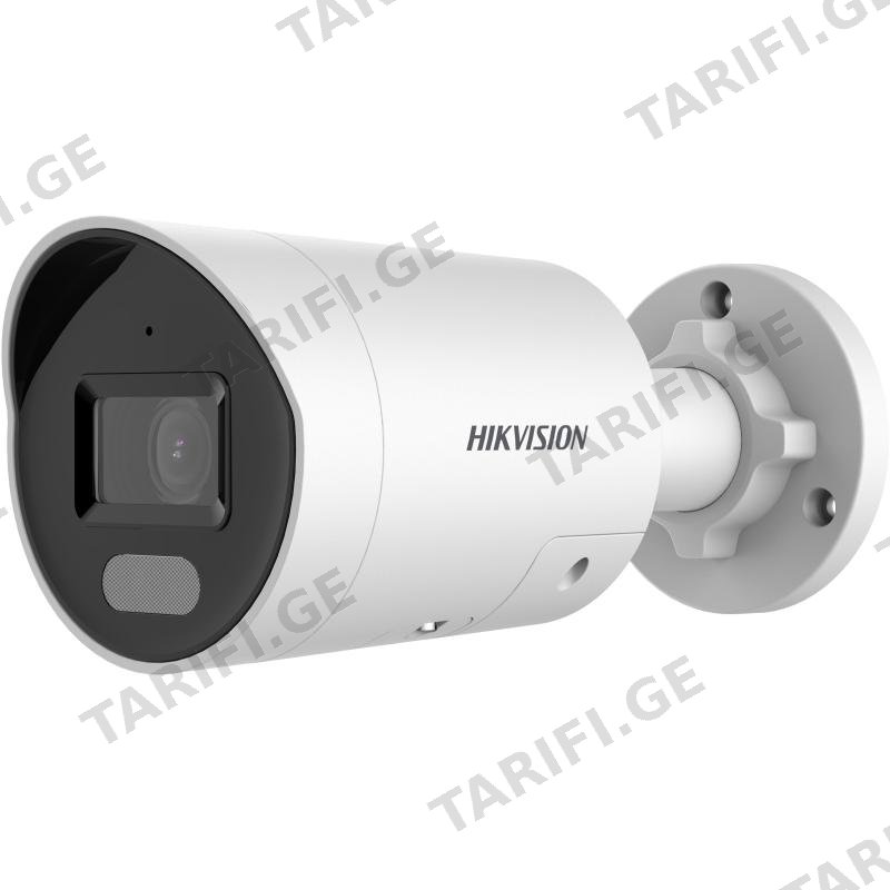 კამერა,Hikvision, DS-2CD2047G2H-LIU/SL(2.8mm)(eF),IP,4mp,Bullet,Fix,WL40m,ColorVu,TwoWayAudio