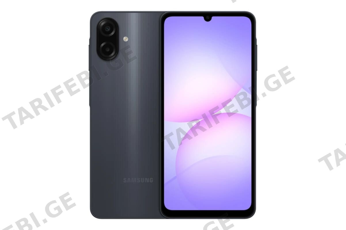 სმარტფონები Samsung A07 4GB/64GB Black SM-A075FZKDCAU