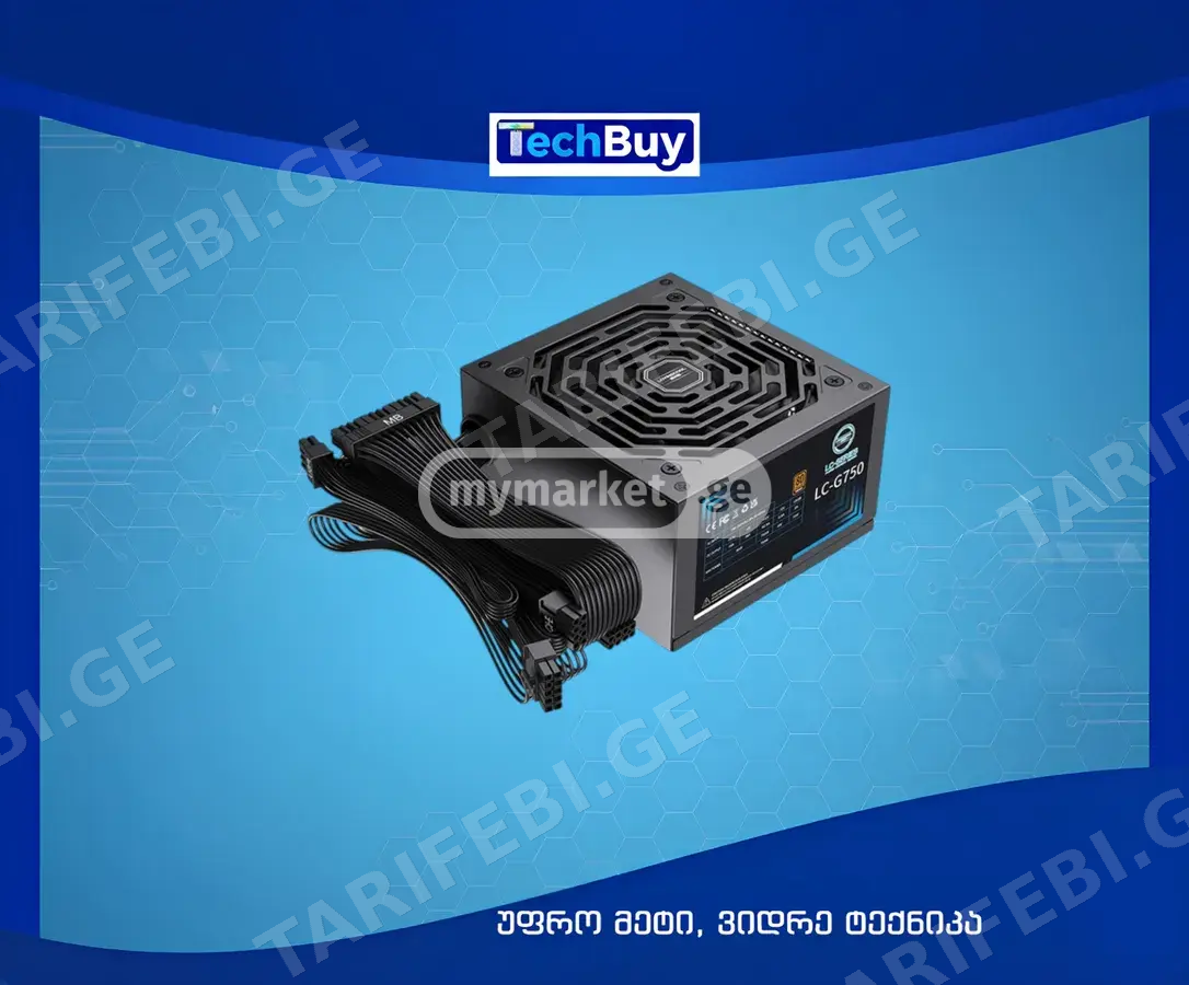 კვების ბლოკი 750W 80 PLUS BRONZE (გარანტიით)