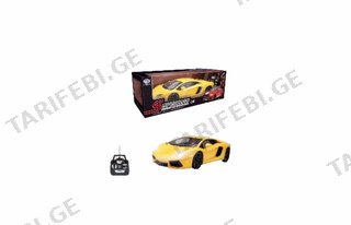 მანქანა Lamborghini ყვითელი