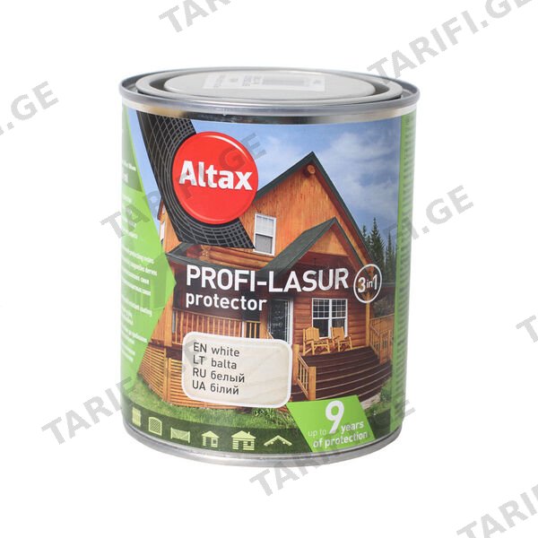 750მლ პროფი ლაზური (თეთრი)