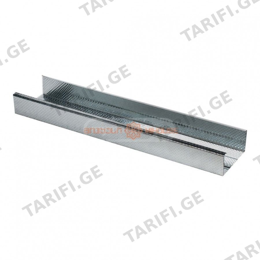 ჭერის CD პროფილი NOVA (0.60x124x3000 მოთუთიებული ნაგლინისაგა
