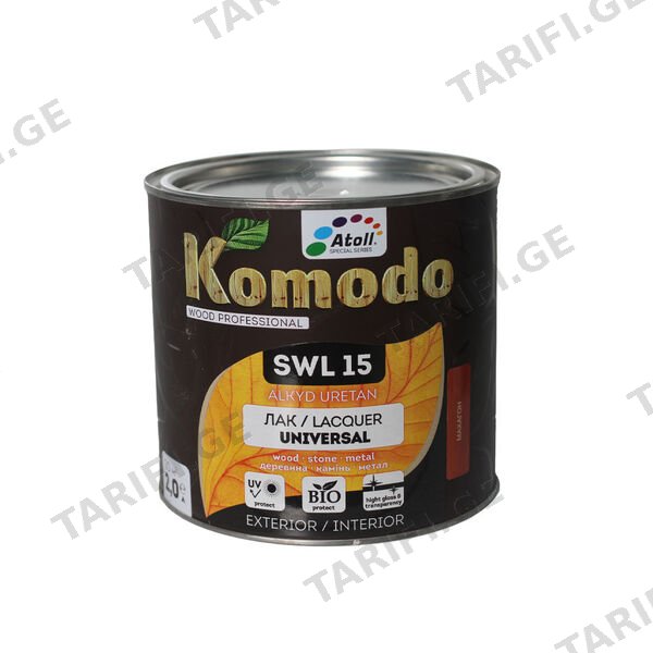 2ლ ლაქი მაკაგონი COMODO SWL-15
