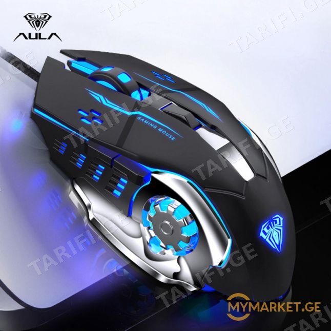 Gaming mouse AULA S20 , S31 , S50 , S60 გეიმერული მაუსები
