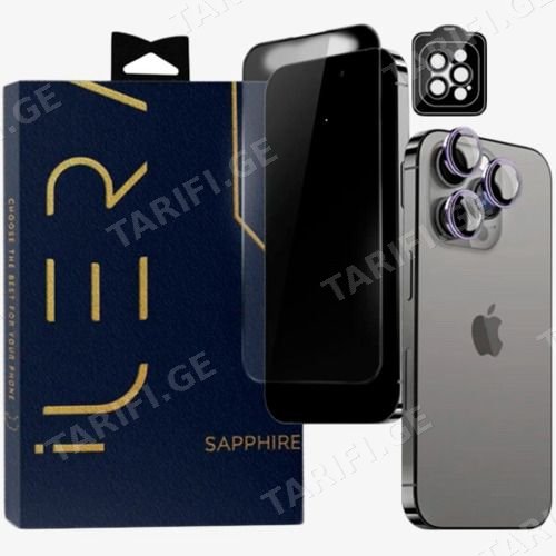 Ilera Iphone 15 Pro Max Sapphire Ultra Case + Glass Screen Protector (ilspdl+15prmx) (152526)