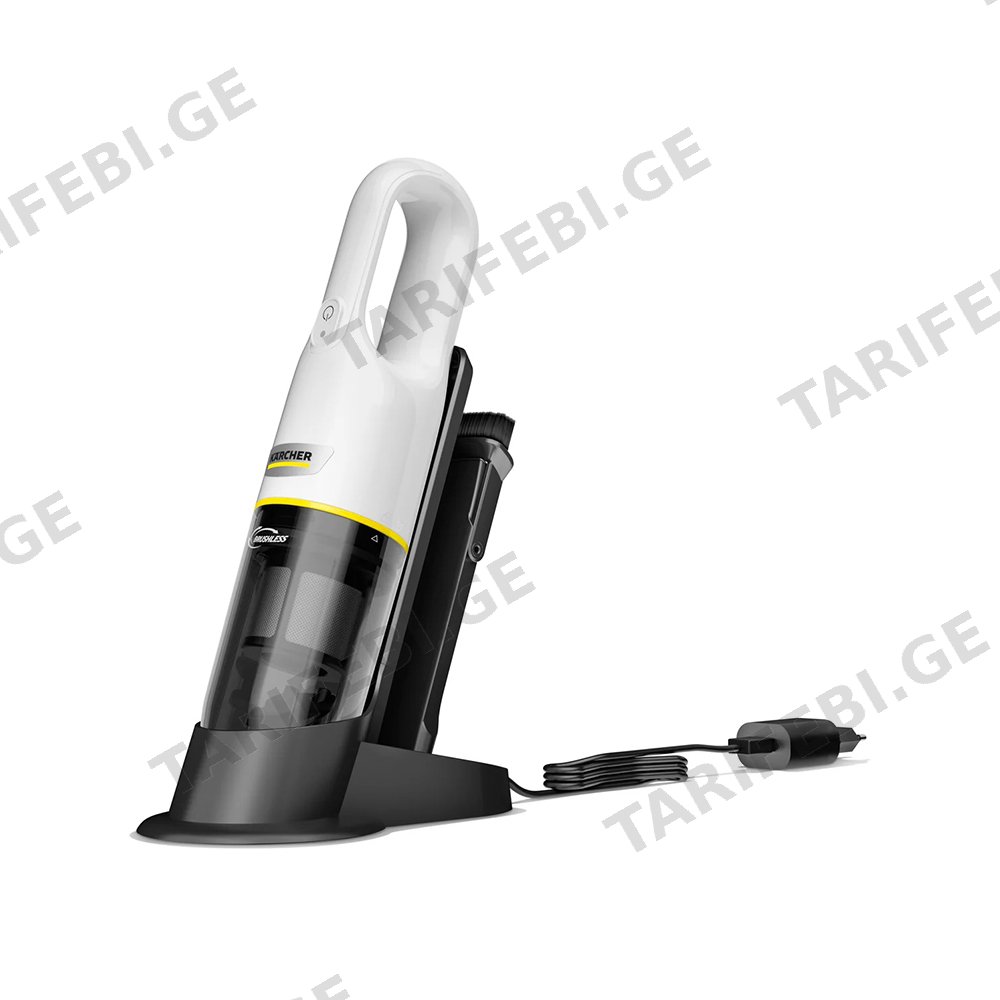 ავტომობილის მტვერსასრუტი აკუმულატორის Karcher CVH 3 Plus