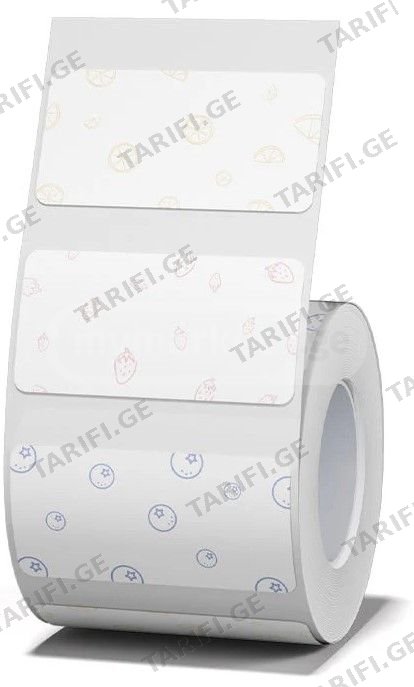 Niimbot 40 x 20 mm Thermal Label Fruit Shading Design 320 Pc