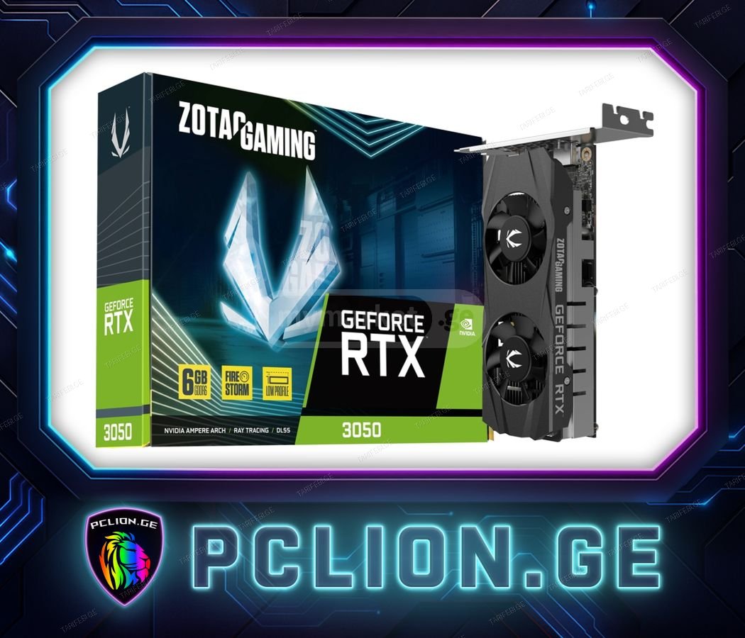 ☑️⚠️ZOTAC GAMING GeForce RTX 3050 6GB Low-Profile⚠️☑️