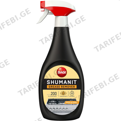 ცხიმების მოსაშორებელი SHUMANIT /BAGI/ 750ML