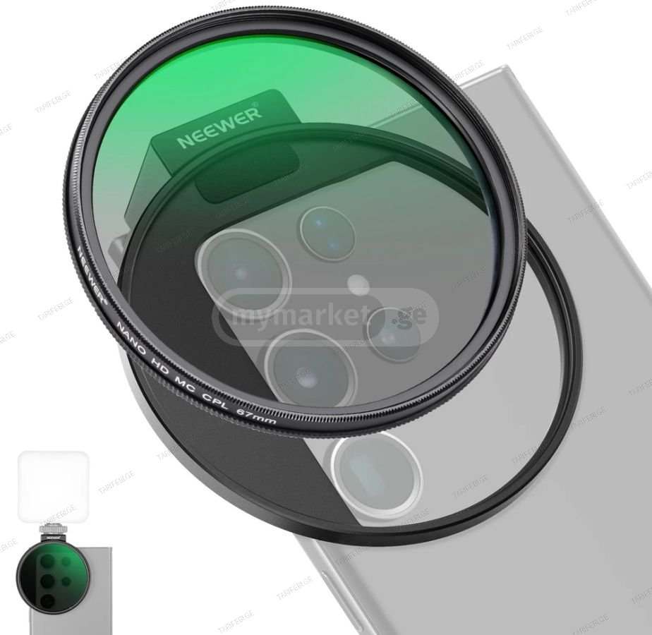 Neewer FL-41 67mm CPL Filter for Phone Camera Lens
