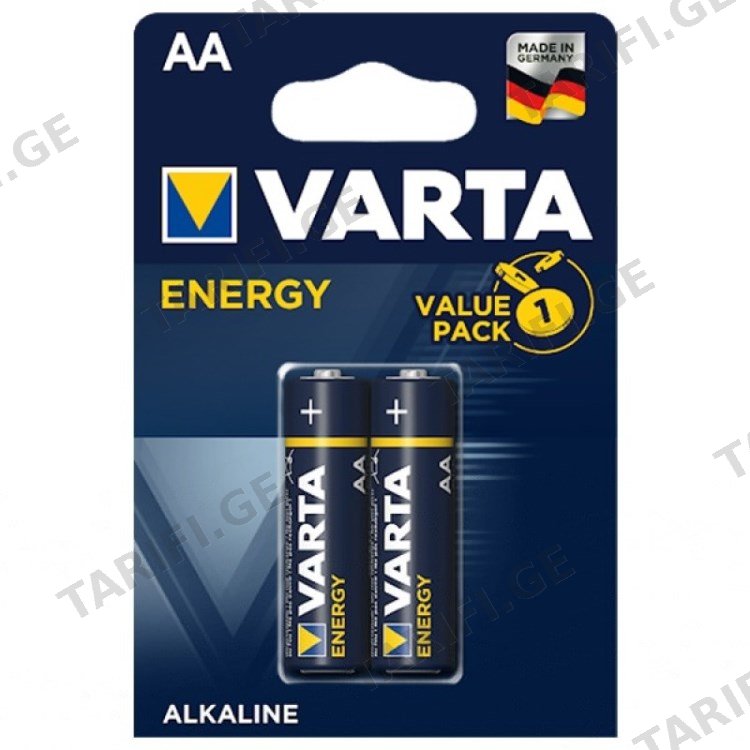 ელემენტი ალკალინის Varta Energy AA - 2ც