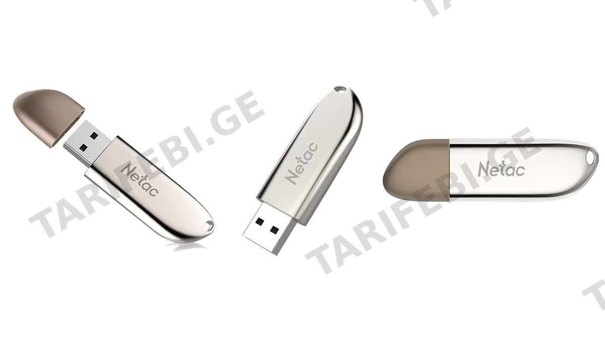 Netac U352 64GB ფლეშ მეხსიერება USB 3.0