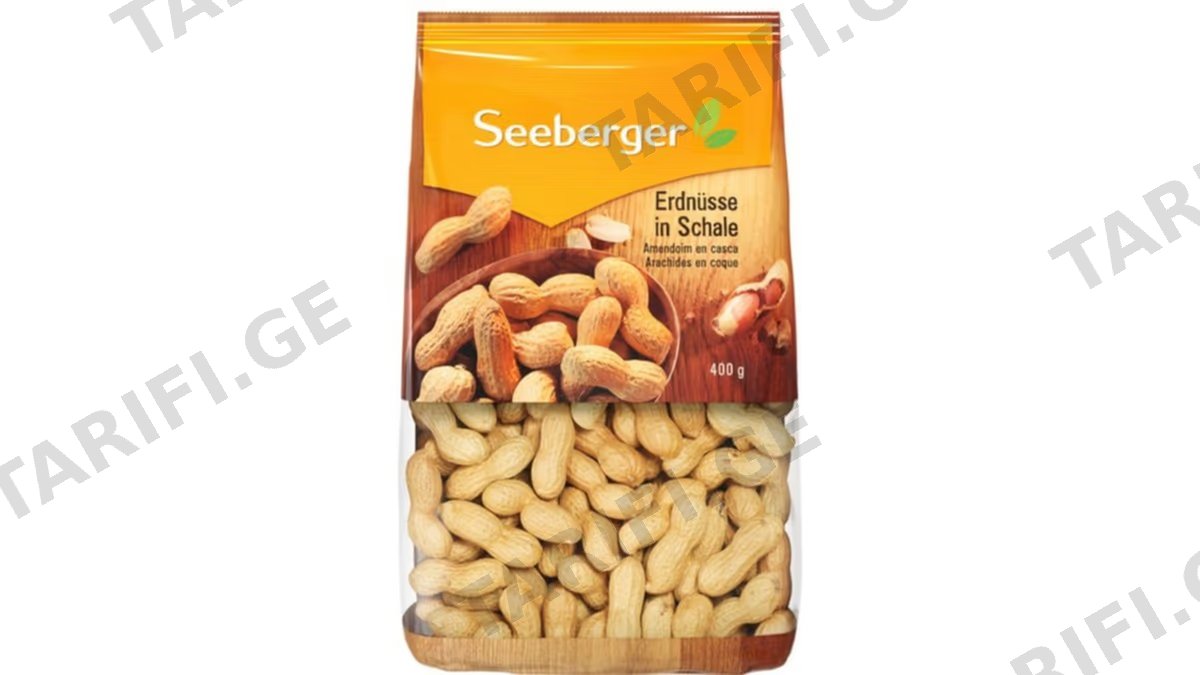 Seeberger-მიწის თხილი 400 გრ*12