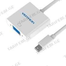 vention VAI-D05 Mini DP to VGA Converter 0.15M White