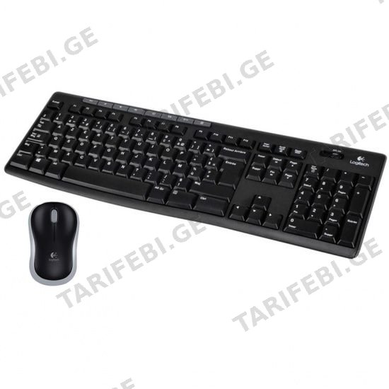 კლავიატურა Logitech MK270 KB+mouse Black L920-004518