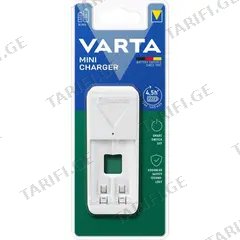 დამტენი VARTA АА ААА Mini Charger 57656 BLI 1
