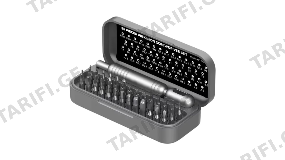 Soonan SN-840096 Mini Professional 55in1 Screwdriver Set სახრასნისის ნაკრები (35456 )