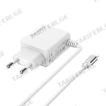 BOROFONE BA35A Brilliant dual port charger(Lightning)(EU)