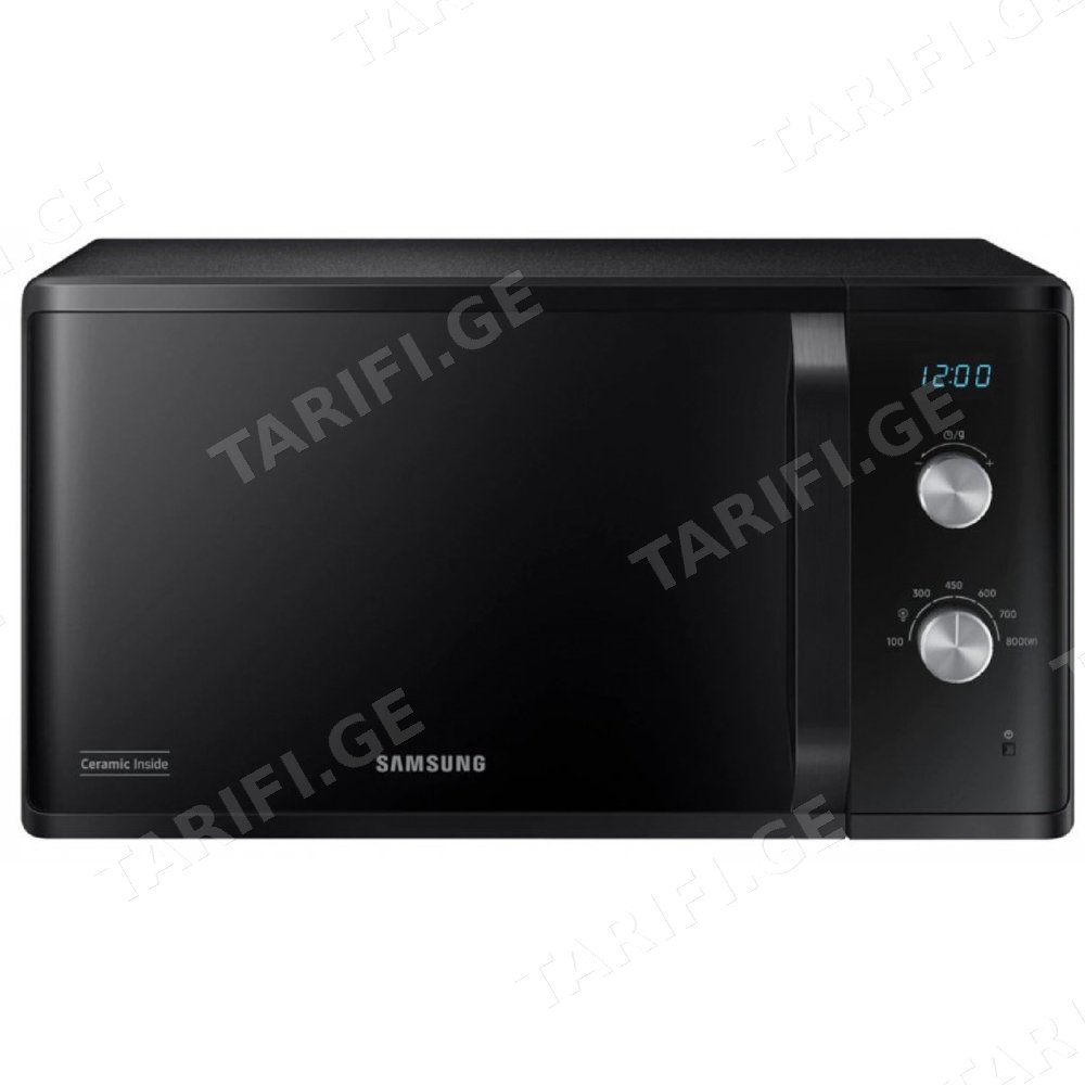მიკროტალღური ღუმელი Samsung MS23K3614AK/BW, 800W, 23L, Microwave Oven, Black