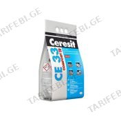 ფუგა "ceresit" CE-33 2კგ წყალმდეგი (აგურისფერი)
