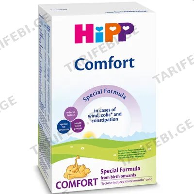 HiPP COMFORRT (კომფორტი კომბიოტიკით, დაბადებიდან, 300 GR)