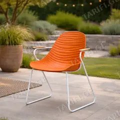 ბაღის სავარძელი Stream carver 57x61.4x83.6 terracotta