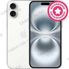 Apple iPhone 16 Plus 128 GB White (შეფასება B)