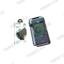 Hoco J76 10000 mAh Power Bank უსადენო დამტენი დამჭერით