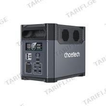 Choetech BS061 Dash Pro 1200W/1024Wh parallel UPS power station black პორტატული ელექტრო სადგური