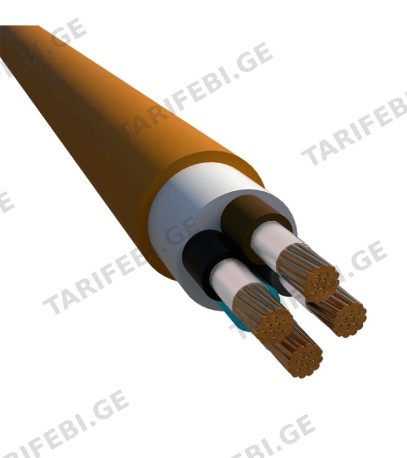 ელ. სადენი 5 * 4 mm2 N2XH FE 180 მრავალწვერა UNAL CABLO