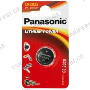 Panasonic 3V Lithium CR-2025EL/1B